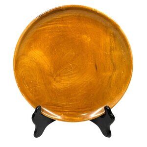 Vintage Ralph A. Bailey & Co. Myrtlewood Plate 9” Made in Oregon